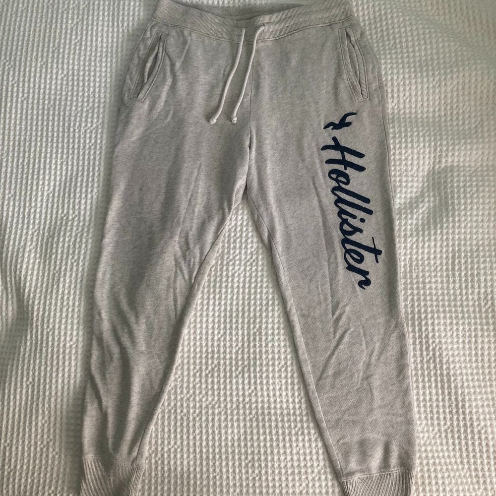 Gray High-Rise Hollister Joggers